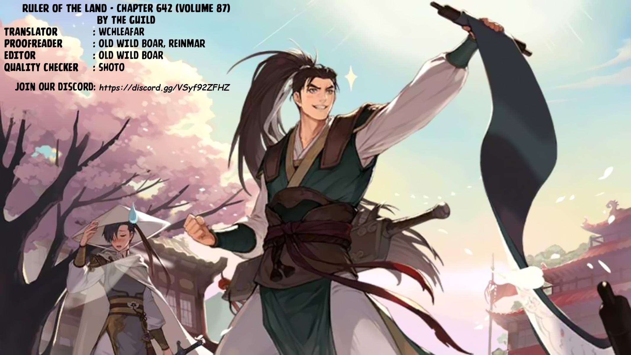 Ruler of the Land Chap 642 - Next Chap 643