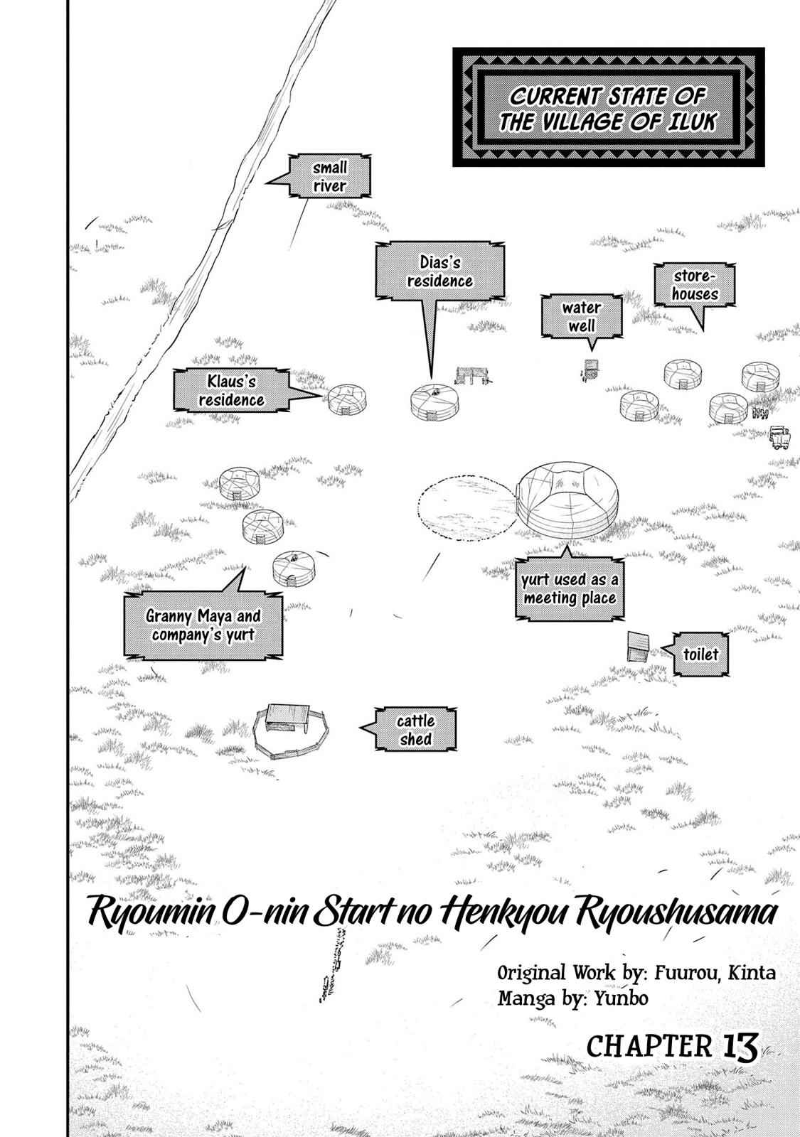 Ryoumin 0-nin Start no Henkyou Ryoushusama Chap 13 - Next Chap 14