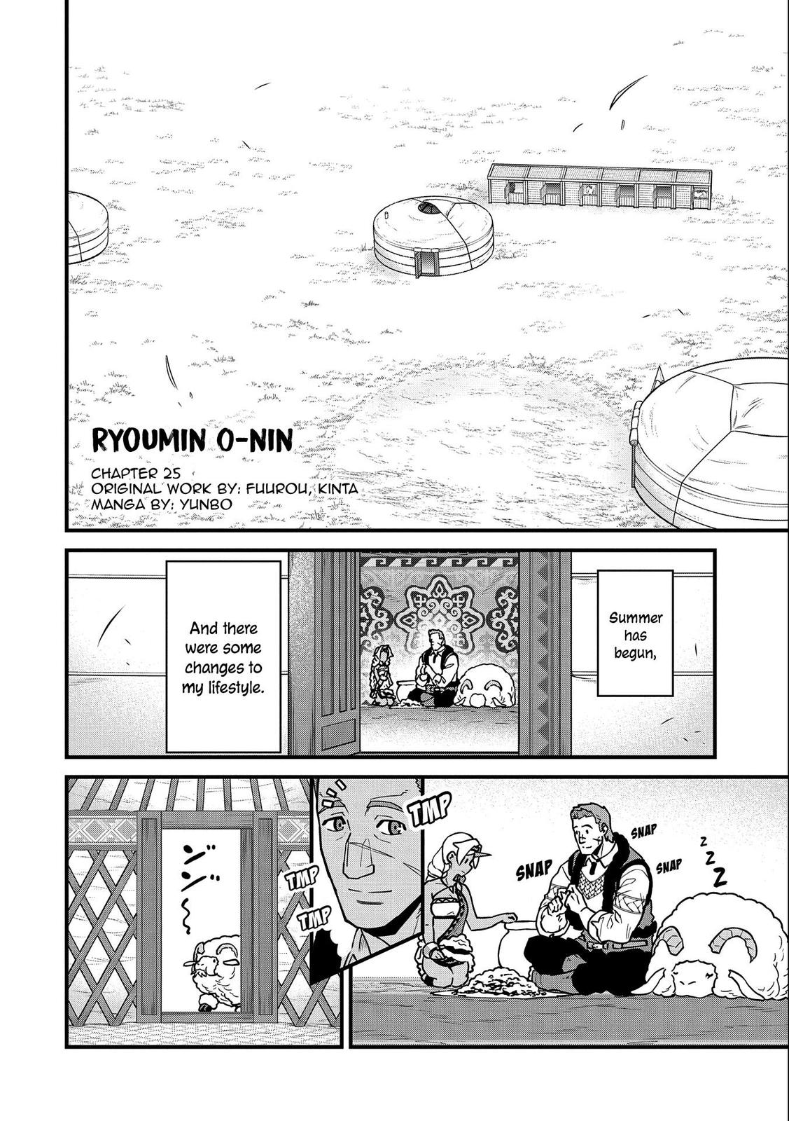 Ryoumin 0-nin Start no Henkyou Ryoushusama Chap 25 - Next Chap 26