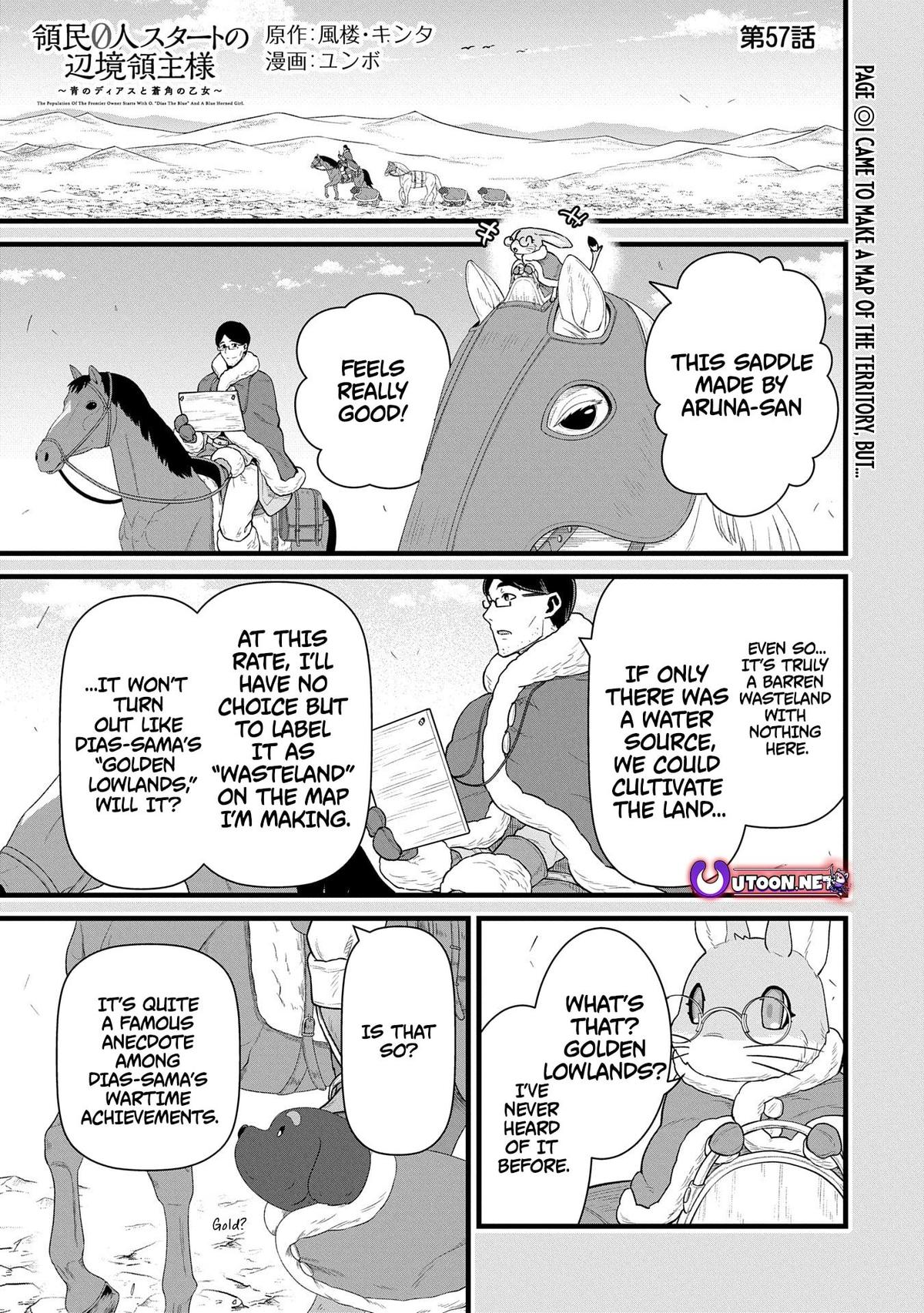 Ryoumin 0-nin Start no Henkyou Ryoushusama Chap 57 - Next Chap 58