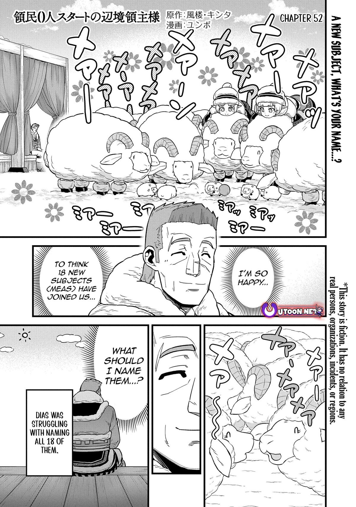 Ryoumin 0-nin Start no Henkyou Ryoushusama Chap 52 - Next Chap 53