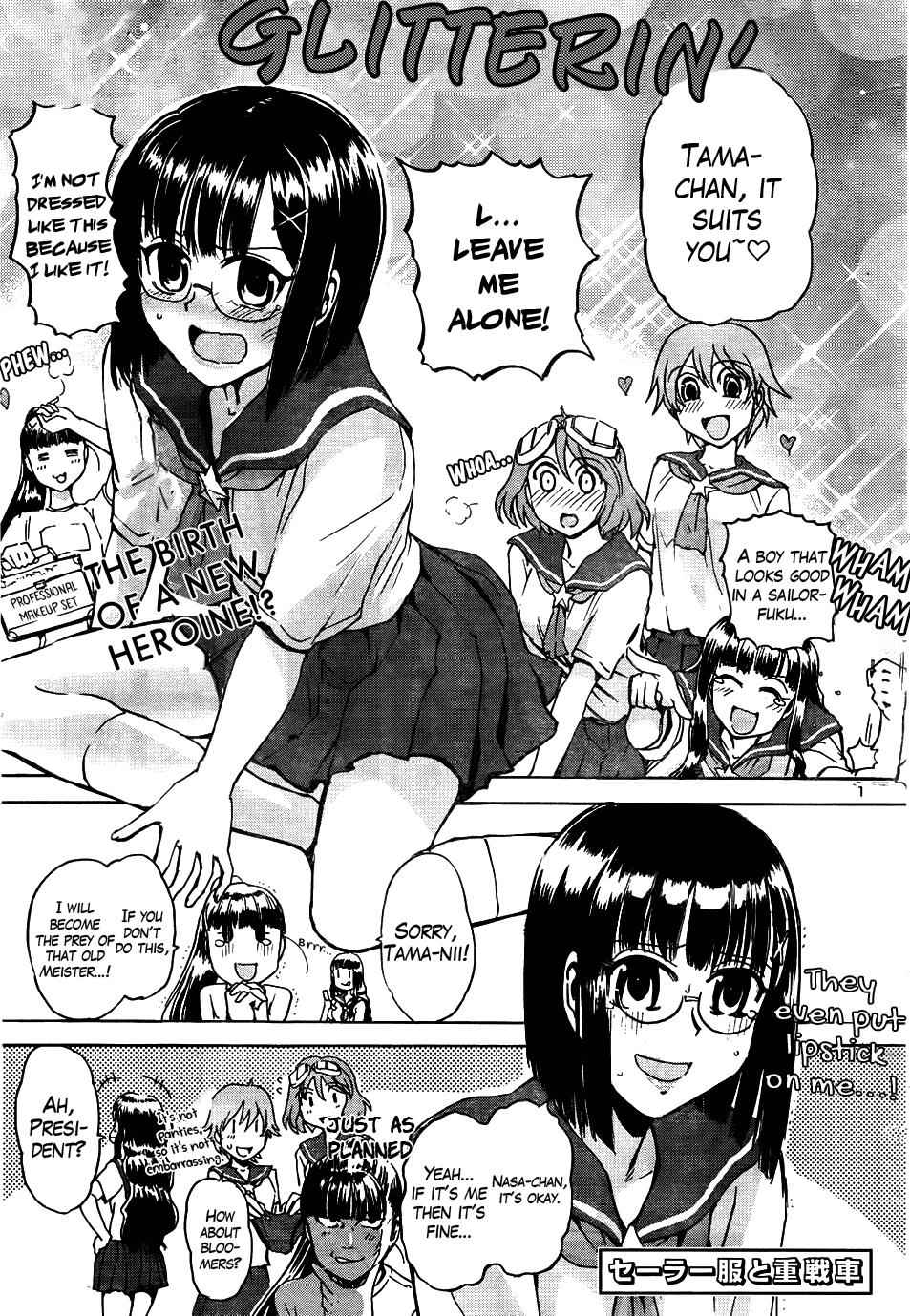 Sailor Fuku to Juusensha Chap 12 - Next Chap 13