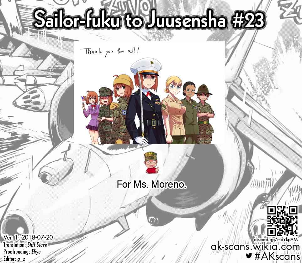Sailor Fuku to Juusensha Chap 23 - Next Chap 24