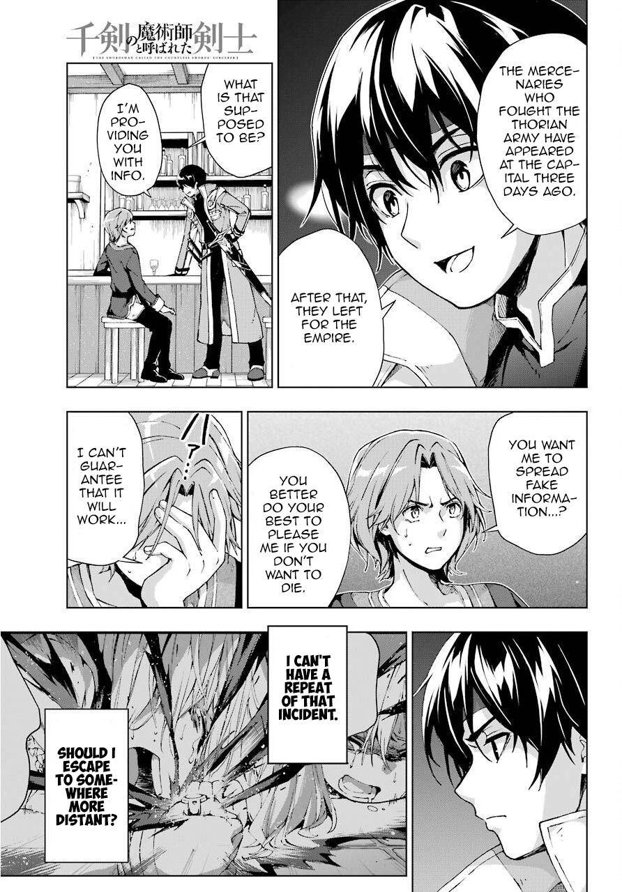 Senken no Majutsushi to Yobareta Kenshi Chap 13 - Next Chap 14