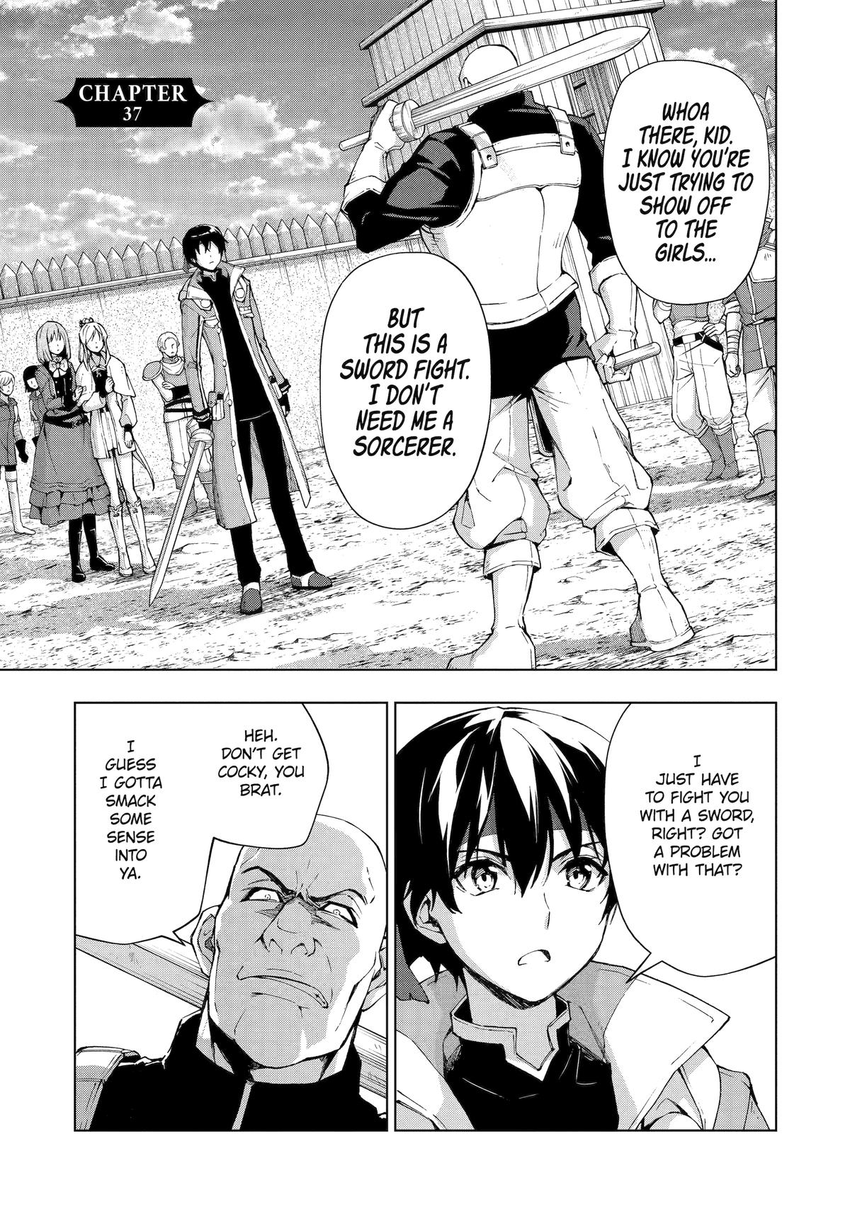 Senken no Majutsushi to Yobareta Kenshi Chap 37 - Next Chap 38