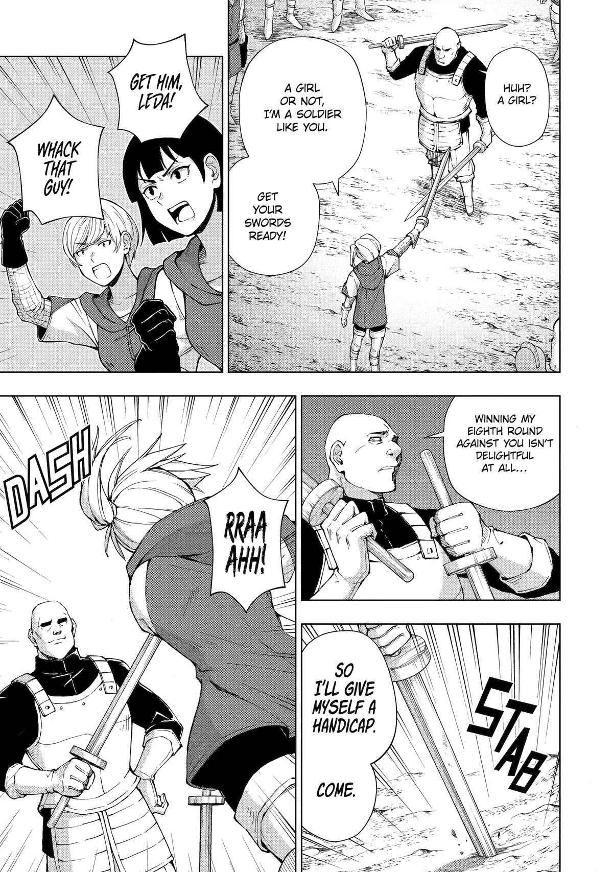 Senken no Majutsushi to Yobareta Kenshi Chap 36 - Next Chap 37