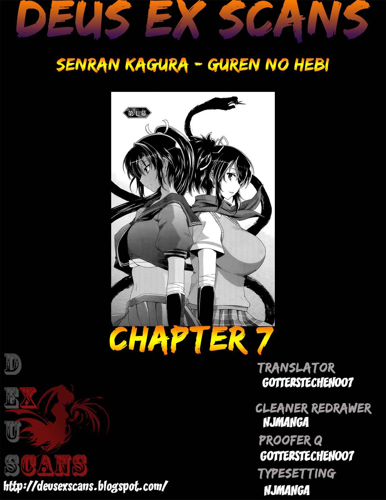 Senran Kagura - Guren no Hebi Chap 7 - Next Chap 8