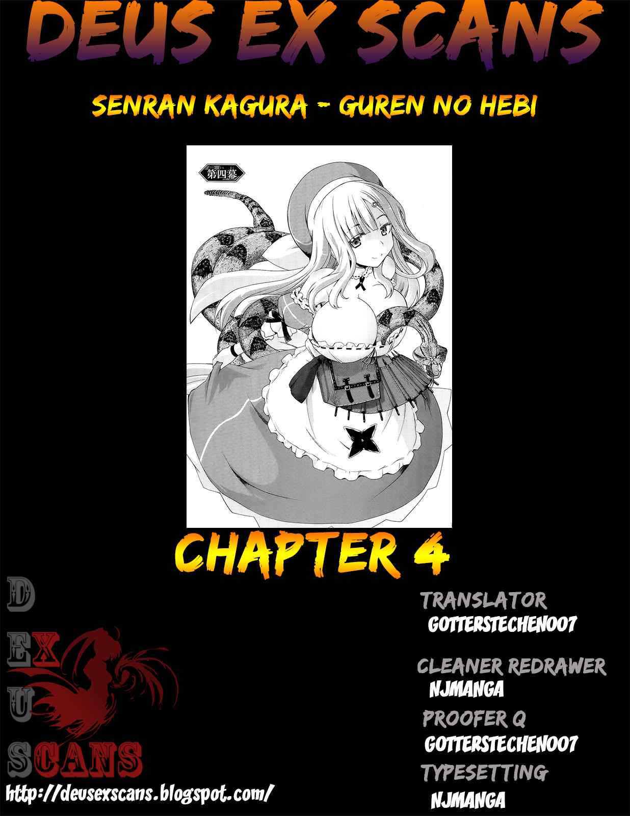 Senran Kagura - Guren no Hebi Chap 4 - Next Chap 5