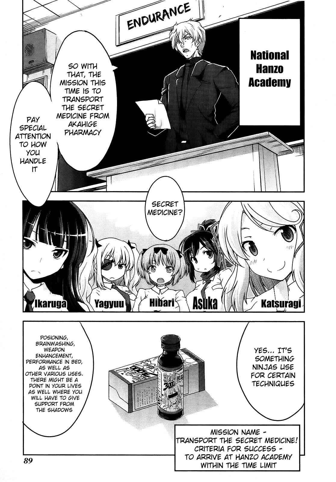 Senran Kagura - Guren no Hebi Chap 5 - Next Chap 6