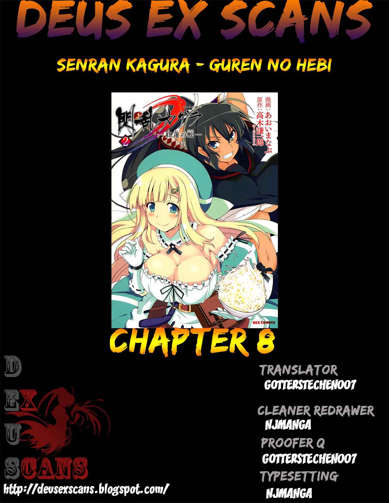 Senran Kagura - Guren no Hebi Chap 8 - Next Chap 9