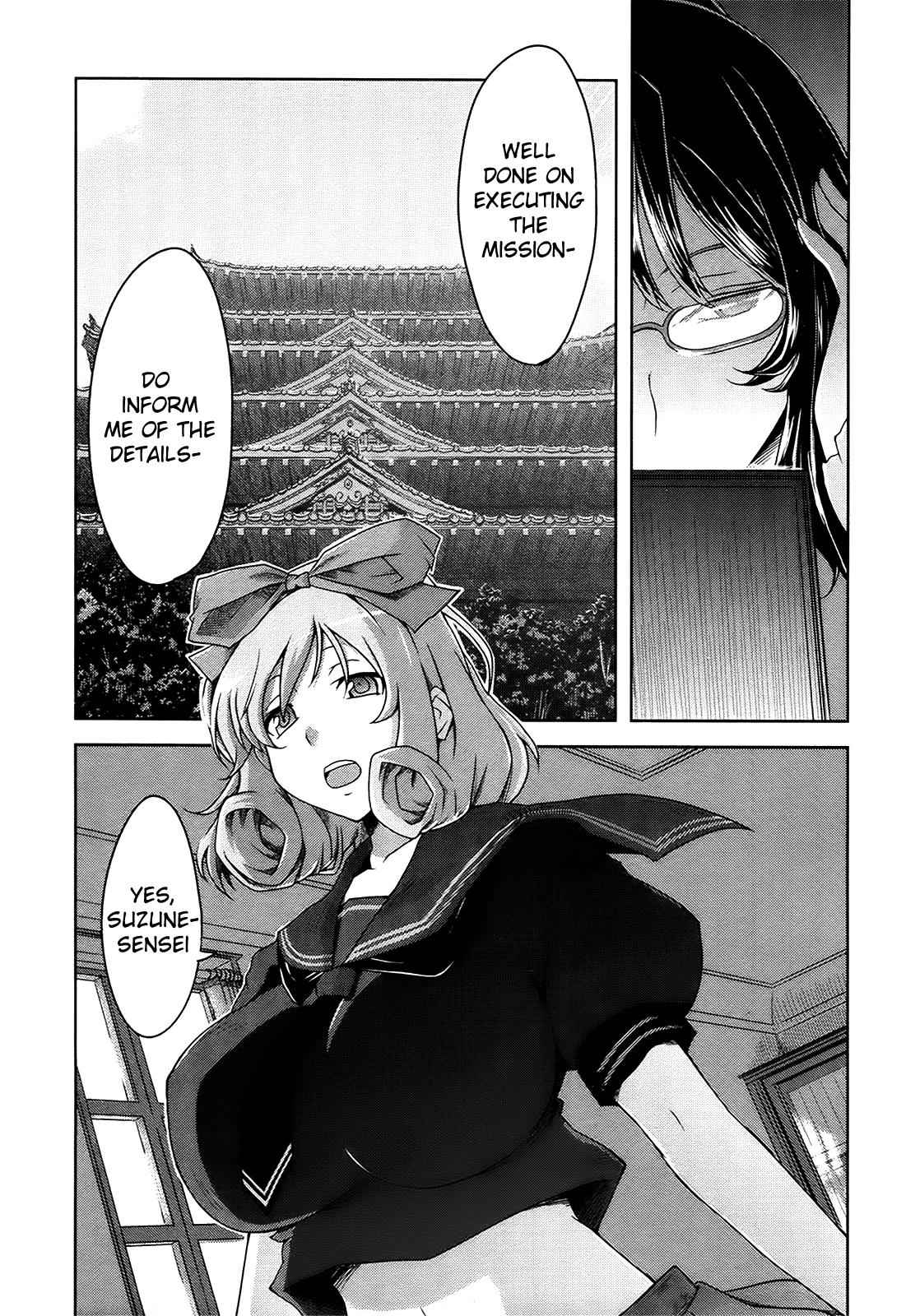 Senran Kagura - Guren no Hebi Chap 8 - Next Chap 9