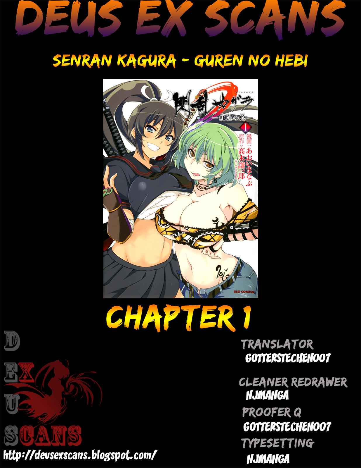 Senran Kagura - Guren no Hebi Chap 1 - Next Chap 2