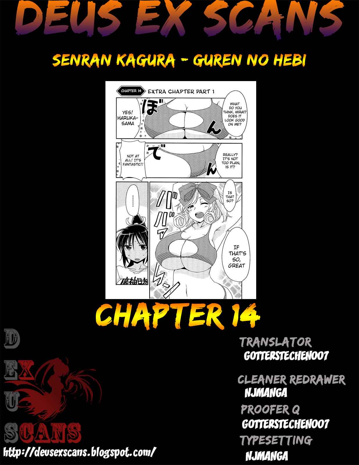 Senran Kagura - Guren no Hebi Chap 14 - Next Chap 15