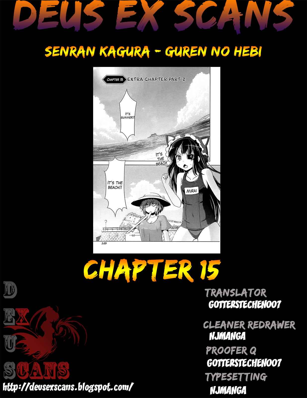 Senran Kagura - Guren no Hebi Chap 15 - Next Chap 16