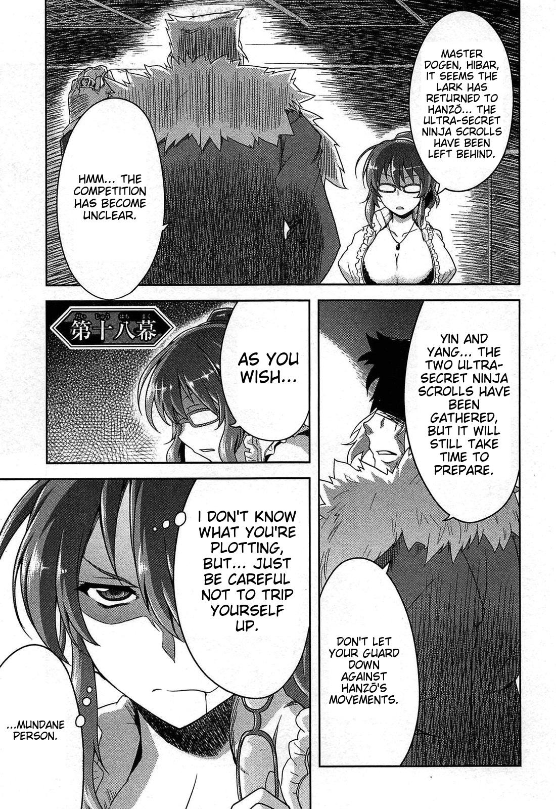 Senran Kagura - Guren no Hebi Chap 18 - Next Chap 19