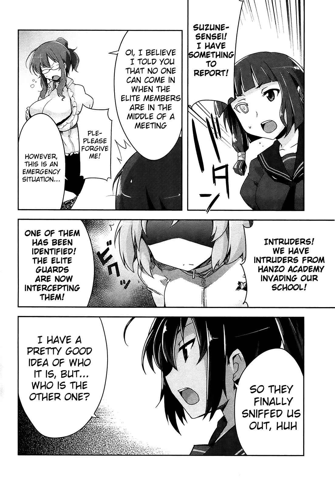 Senran Kagura - Guren no Hebi Chap 13 - Next Chap 14