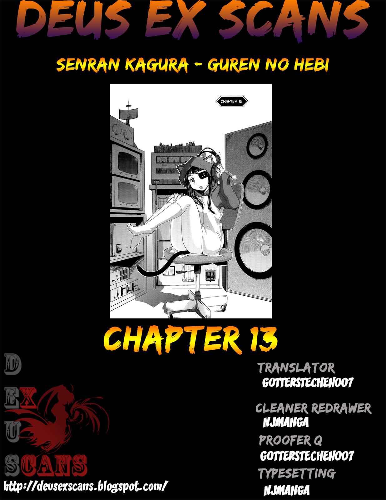 Senran Kagura - Guren no Hebi Chap 13 - Next Chap 14