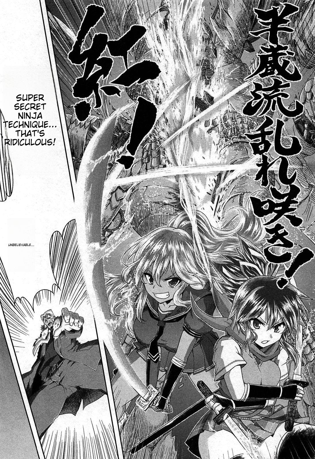 Senran Kagura - Guren no Hebi Chap 22 - Next Chap 23