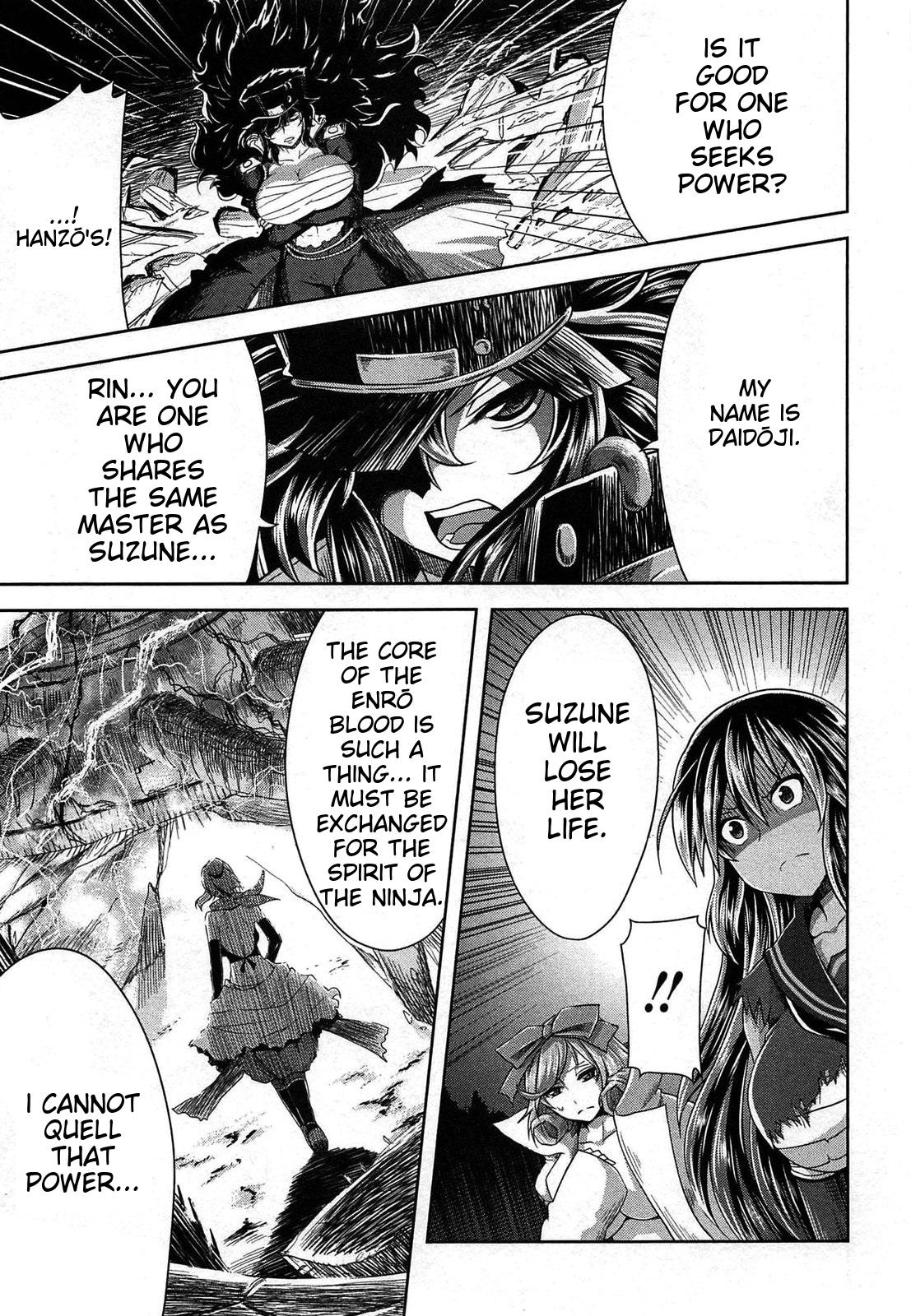 Senran Kagura - Guren no Hebi Chap 22 - Next Chap 23