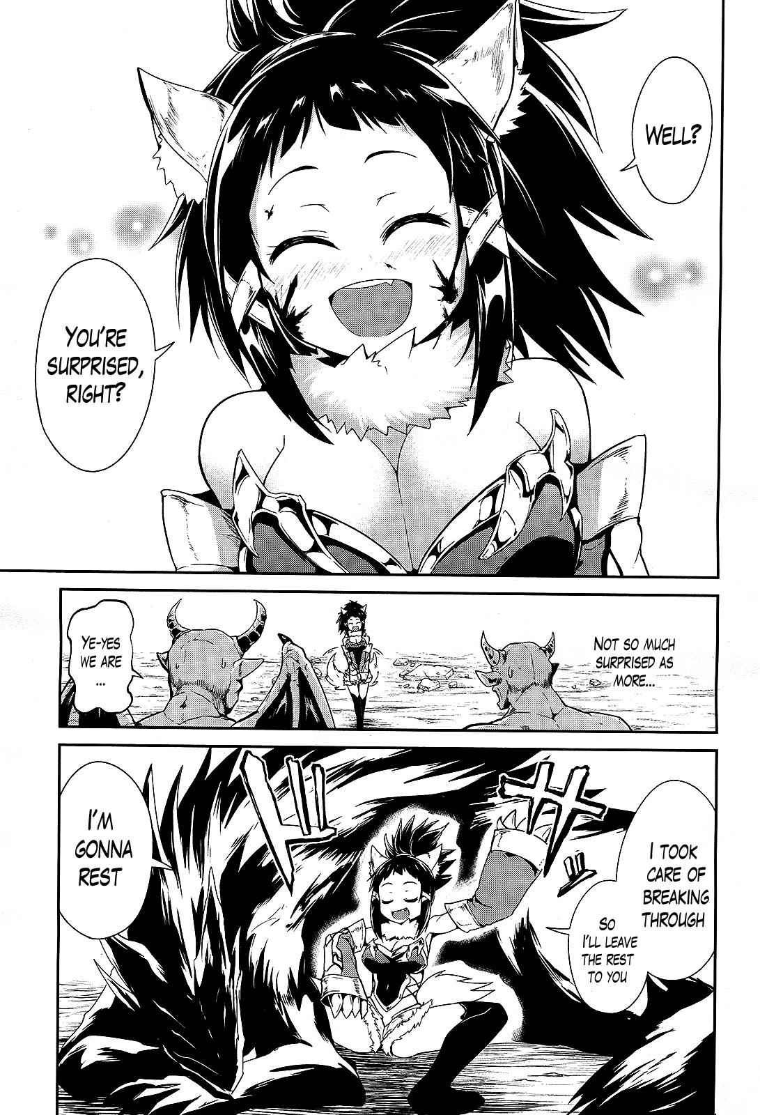 Sennen Sensou Aigis - Eiyuu no Kizuna Chap 7 - Next Chap 8