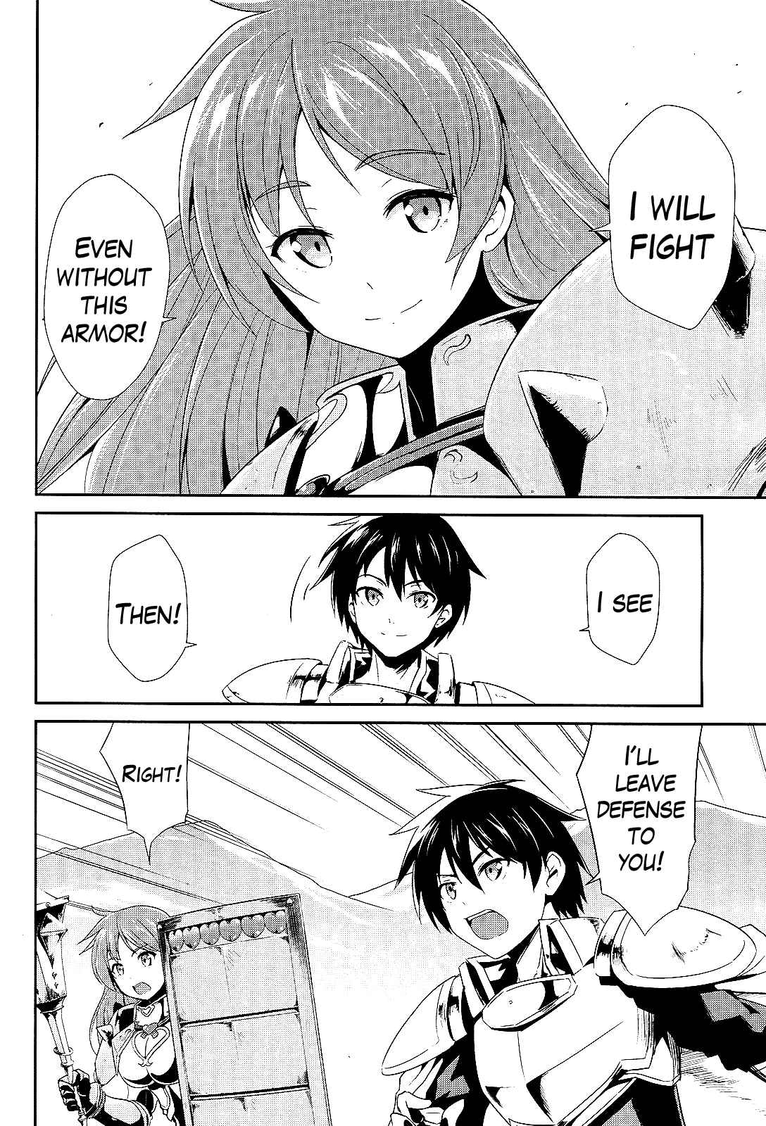 Sennen Sensou Aigis - Eiyuu no Kizuna Chap 4 - Next Chap 5