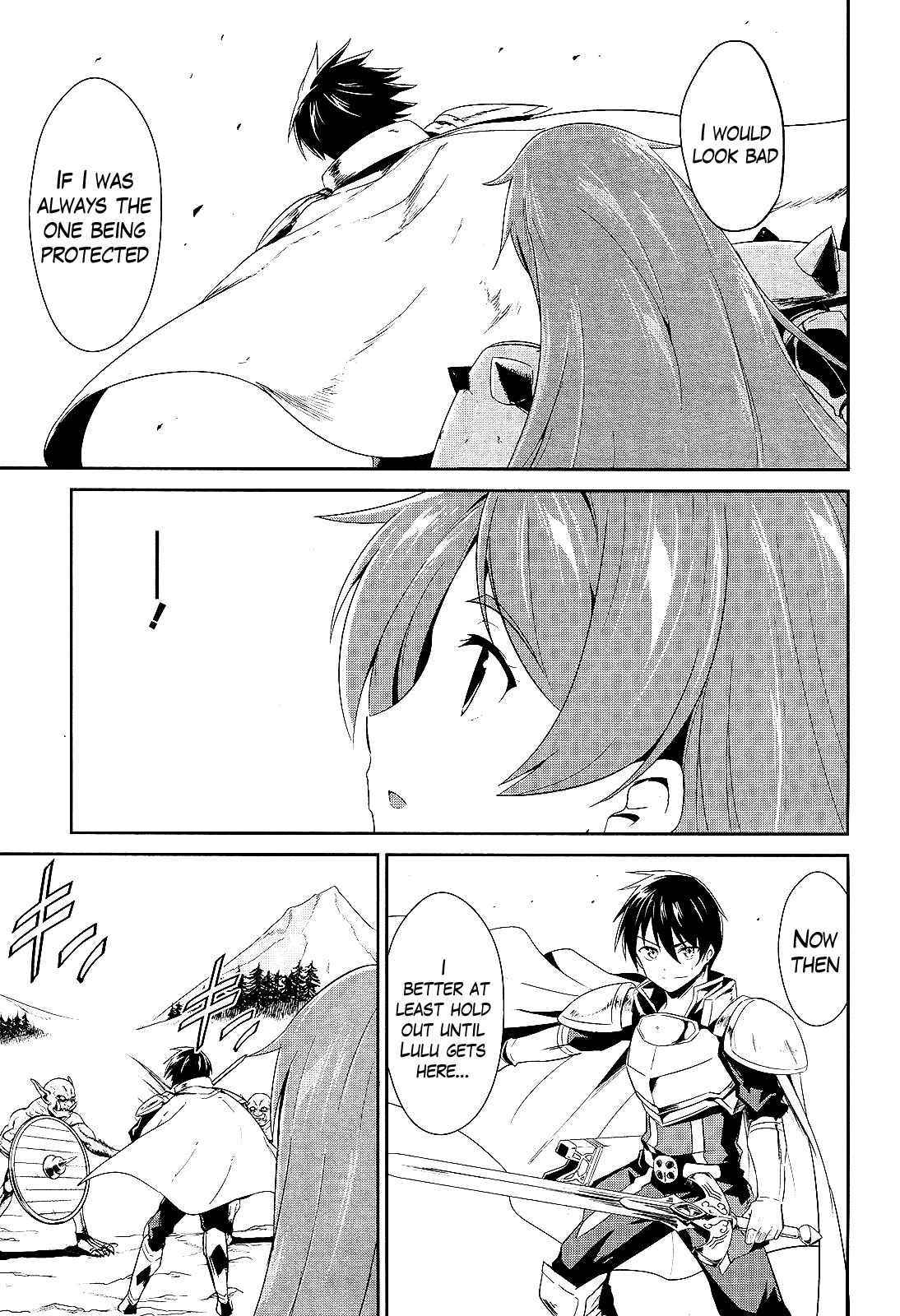 Sennen Sensou Aigis - Eiyuu no Kizuna Chap 4 - Next Chap 5