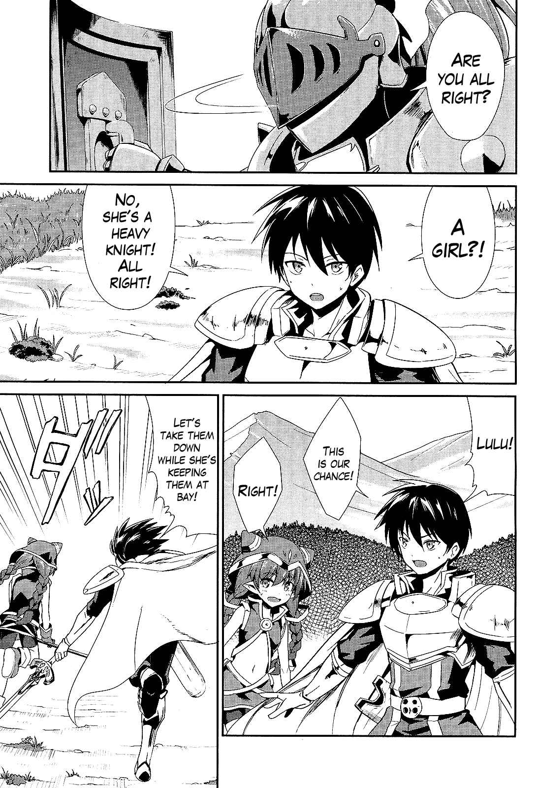 Sennen Sensou Aigis - Eiyuu no Kizuna Chap 4 - Next Chap 5
