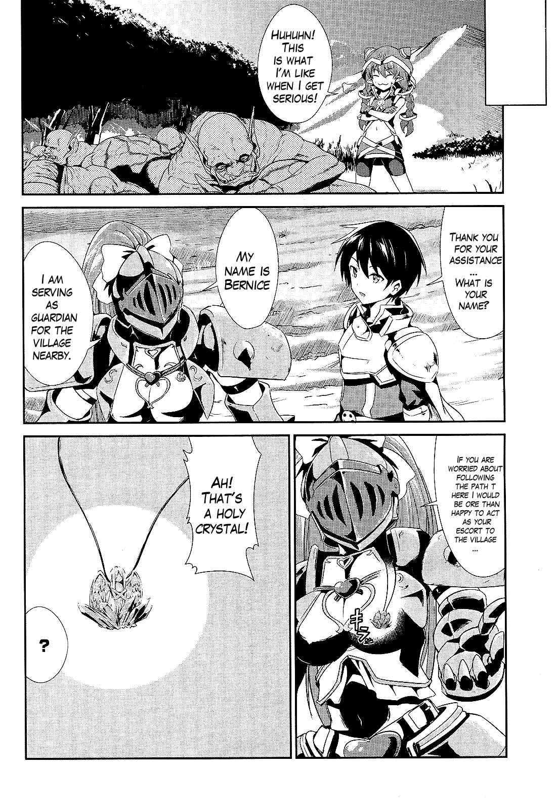 Sennen Sensou Aigis - Eiyuu no Kizuna Chap 4 - Next Chap 5