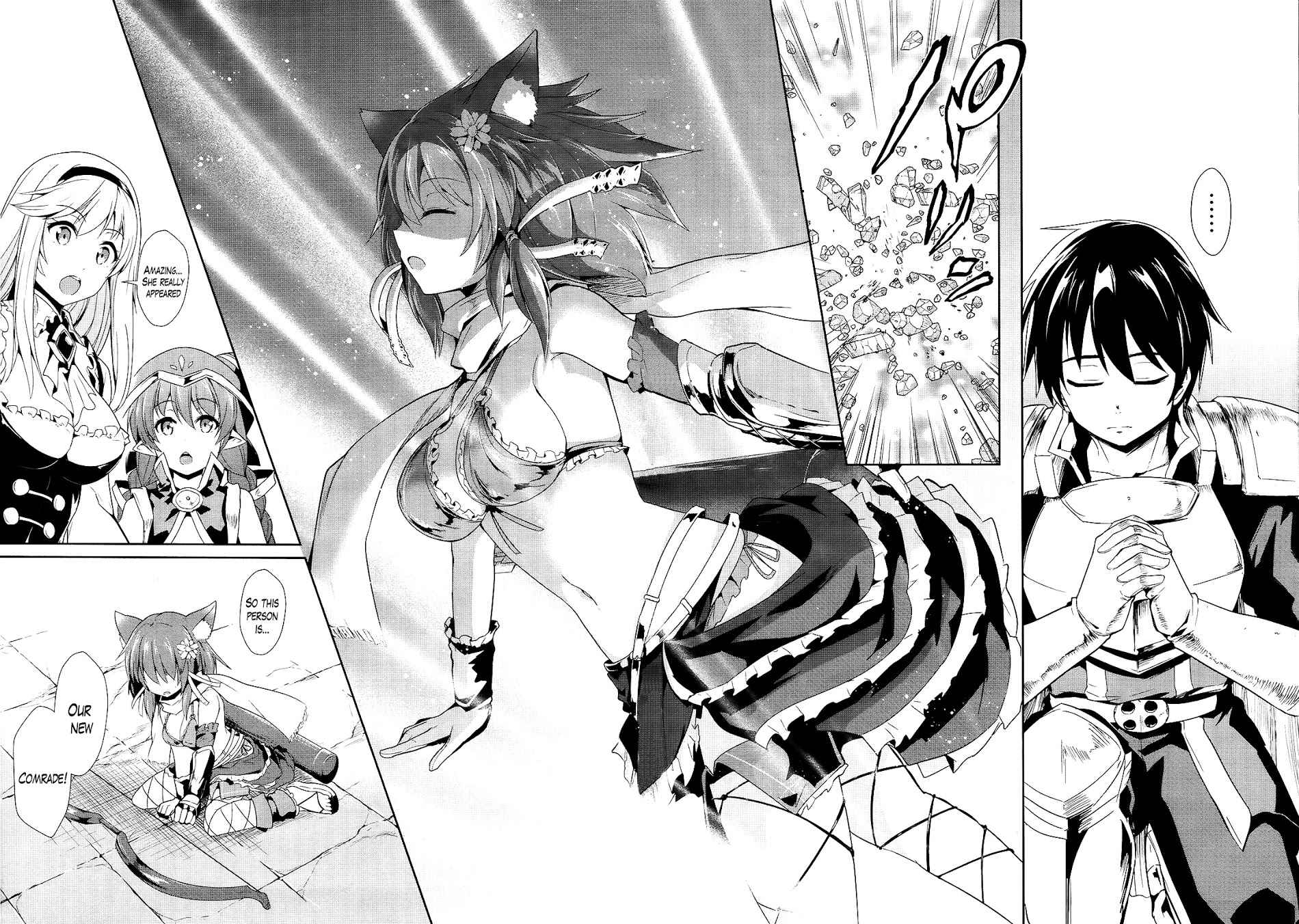 Sennen Sensou Aigis - Eiyuu no Kizuna Chap 6 - Next Chap 7