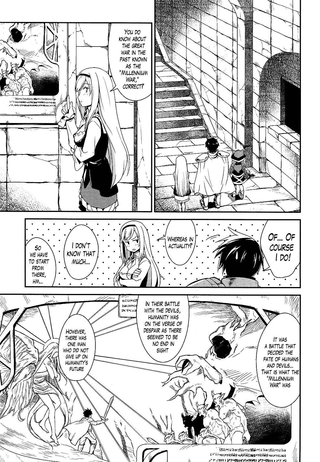 Sennen Sensou Aigis - Eiyuu no Kizuna Chap 6 - Next Chap 7