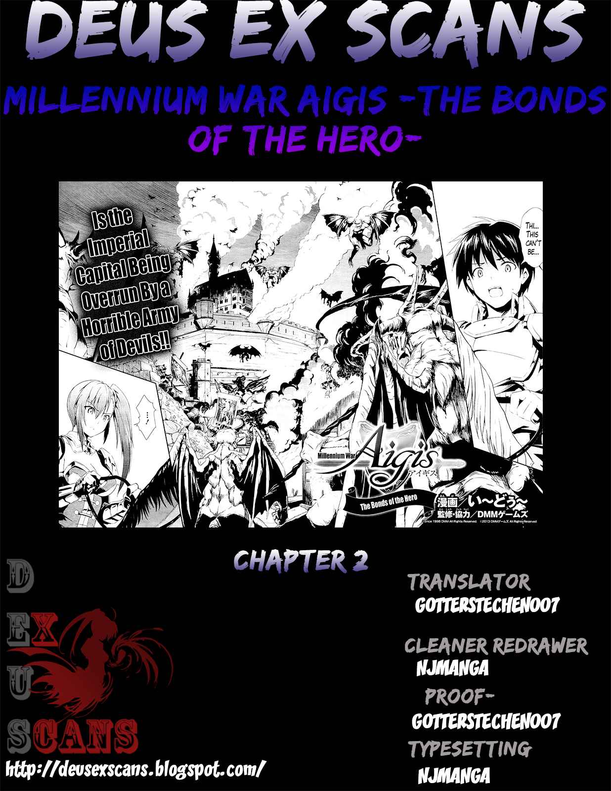 Sennen Sensou Aigis - Eiyuu no Kizuna Chap 2 - Next Chap 3