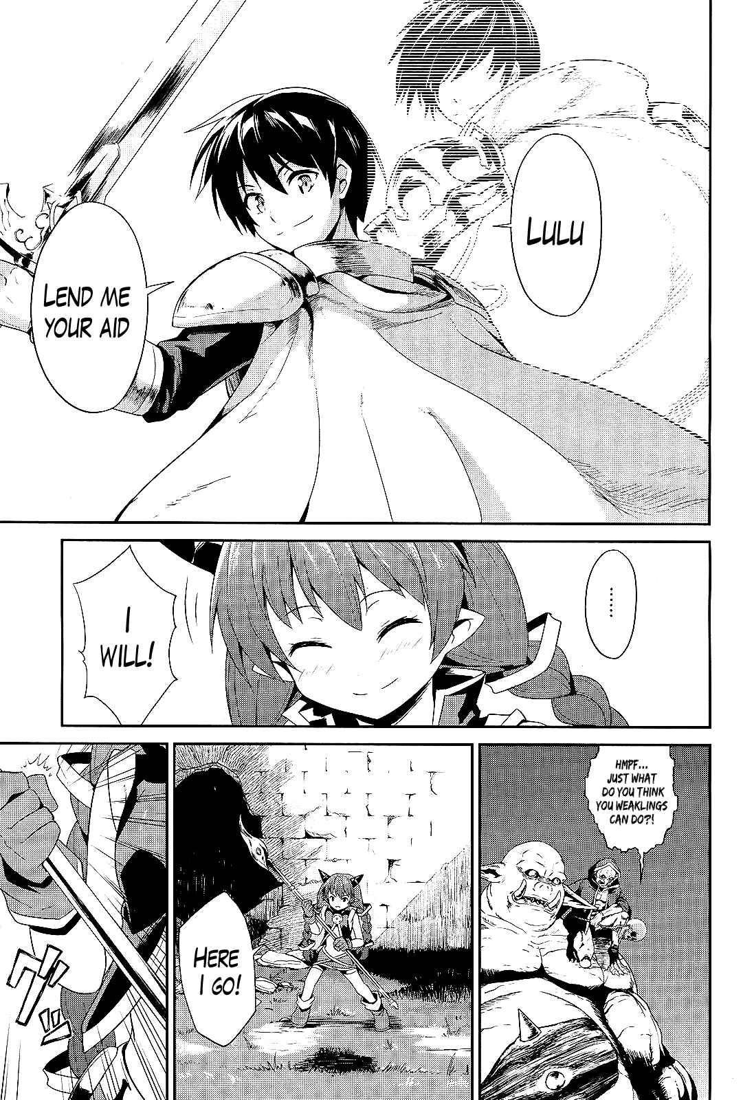 Sennen Sensou Aigis - Eiyuu no Kizuna Chap 3 - Next Chap 4