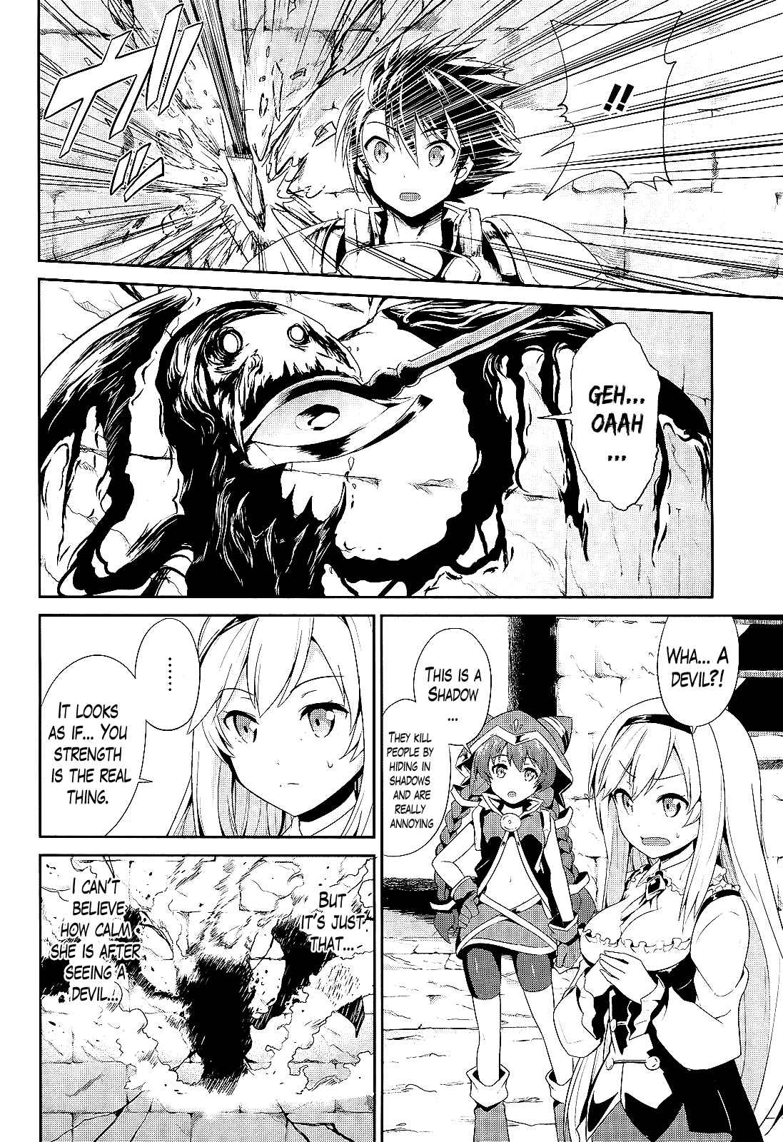 Sennen Sensou Aigis - Eiyuu no Kizuna Chap 3 - Next Chap 4