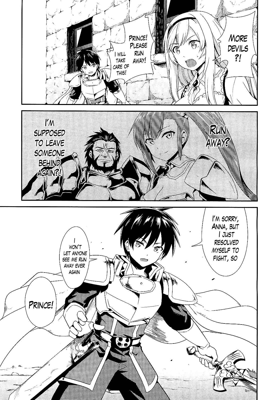 Sennen Sensou Aigis - Eiyuu no Kizuna Chap 3 - Next Chap 4
