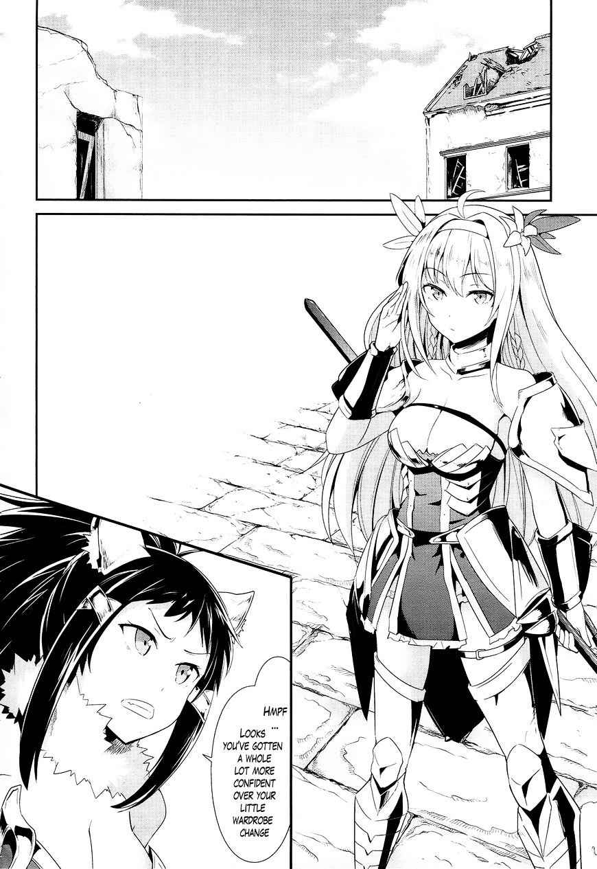 Sennen Sensou Aigis - Eiyuu no Kizuna Chap 17 - Next Chap 18