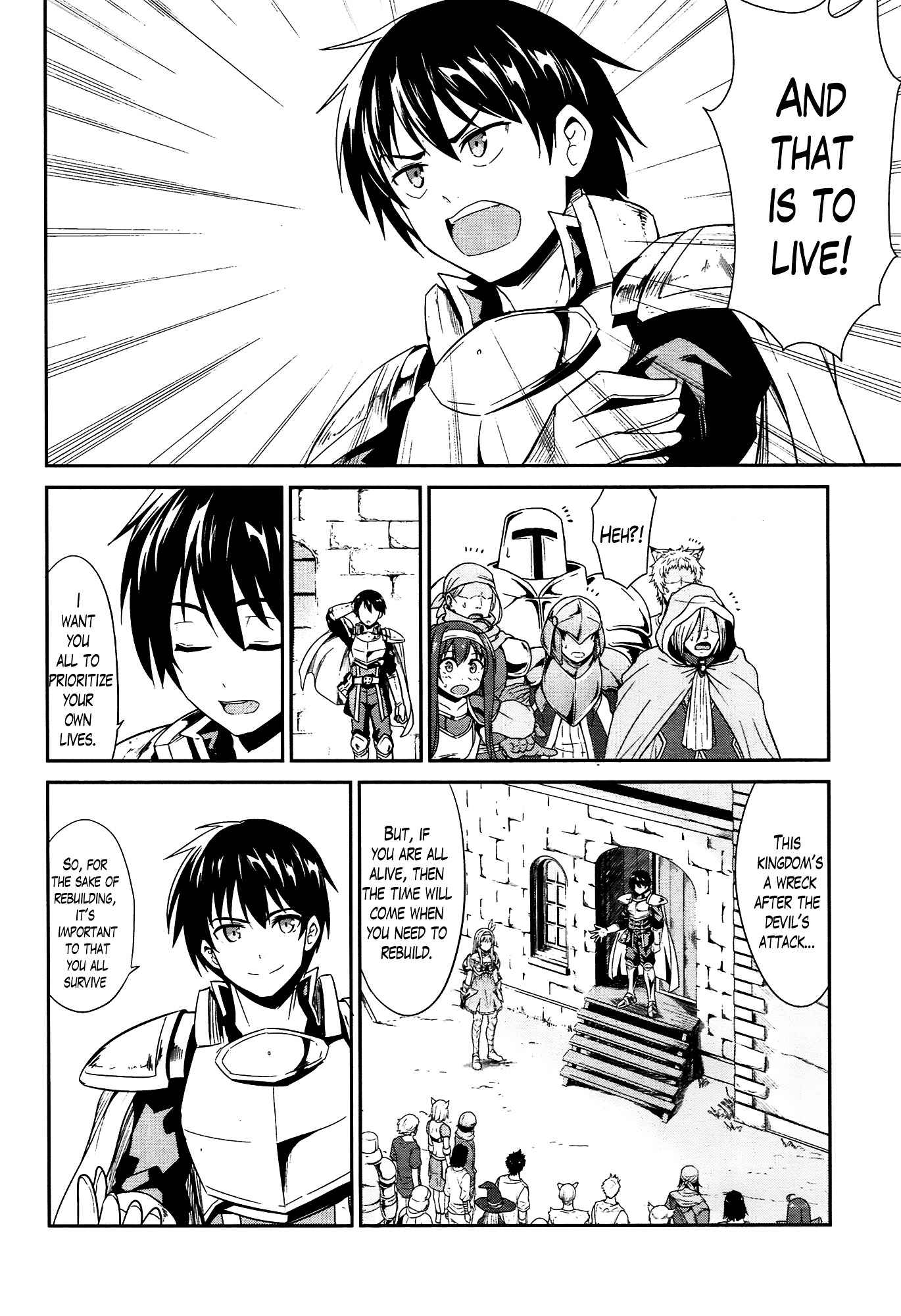 Sennen Sensou Aigis - Eiyuu no Kizuna Chap 14 - Next Chap 15