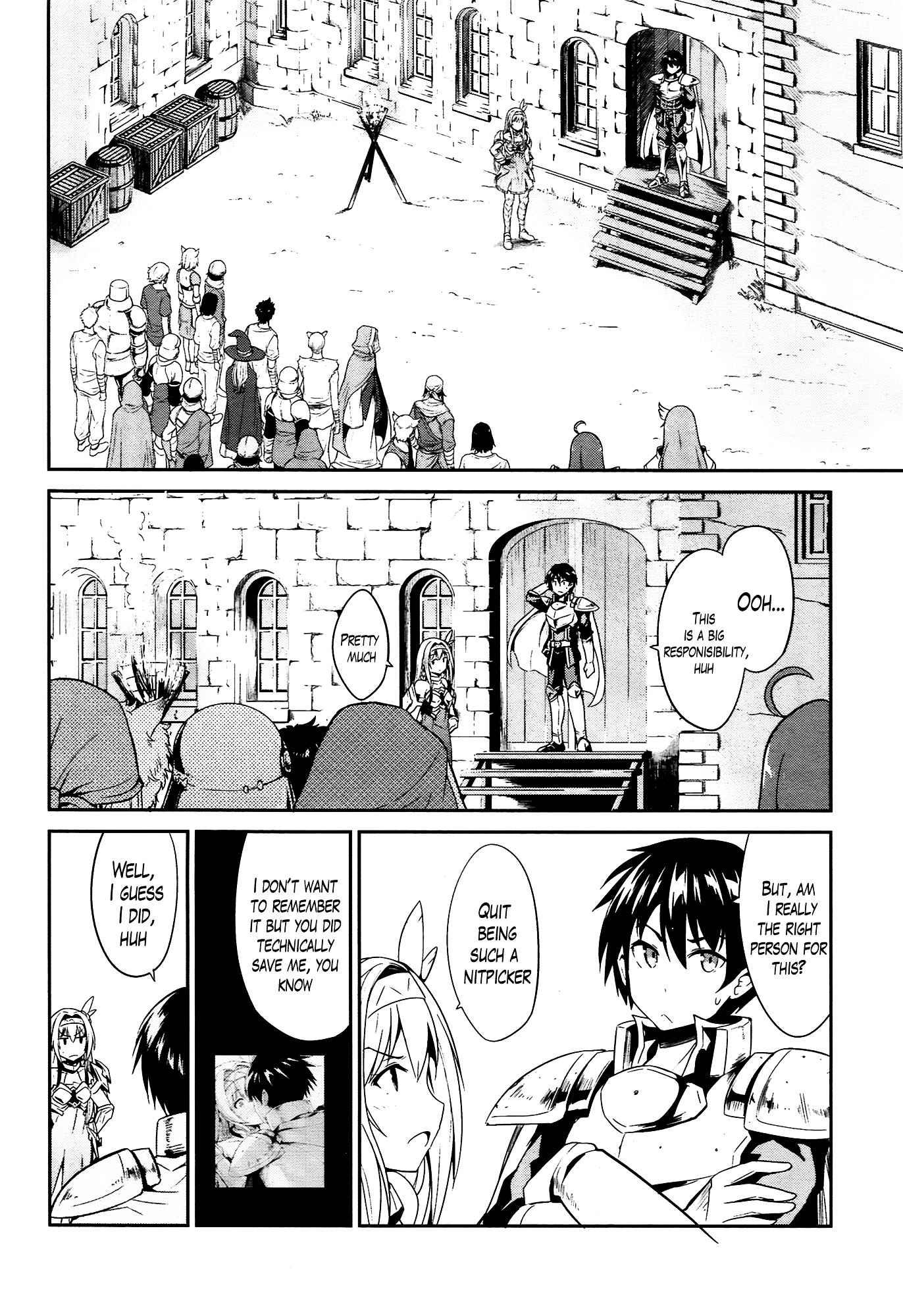 Sennen Sensou Aigis - Eiyuu no Kizuna Chap 14 - Next Chap 15