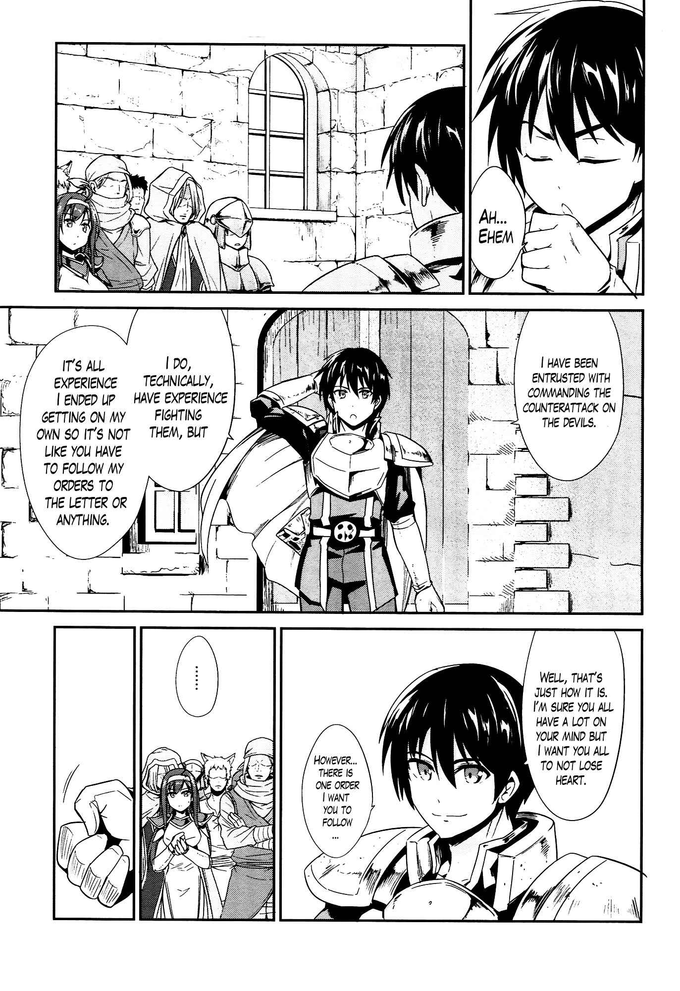 Sennen Sensou Aigis - Eiyuu no Kizuna Chap 14 - Next Chap 15
