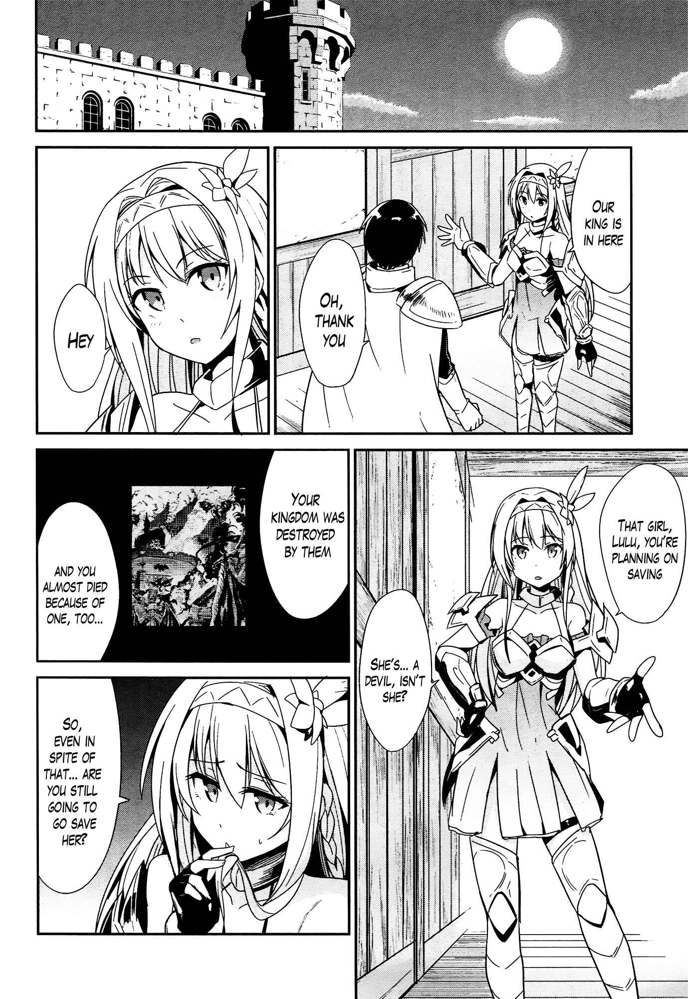 Sennen Sensou Aigis - Eiyuu no Kizuna Chap 14 - Next Chap 15