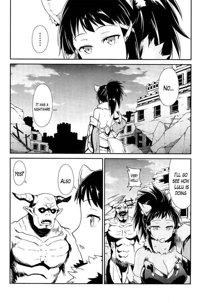 Sennen Sensou Aigis - Eiyuu no Kizuna Chap 15 - Next Chap 16