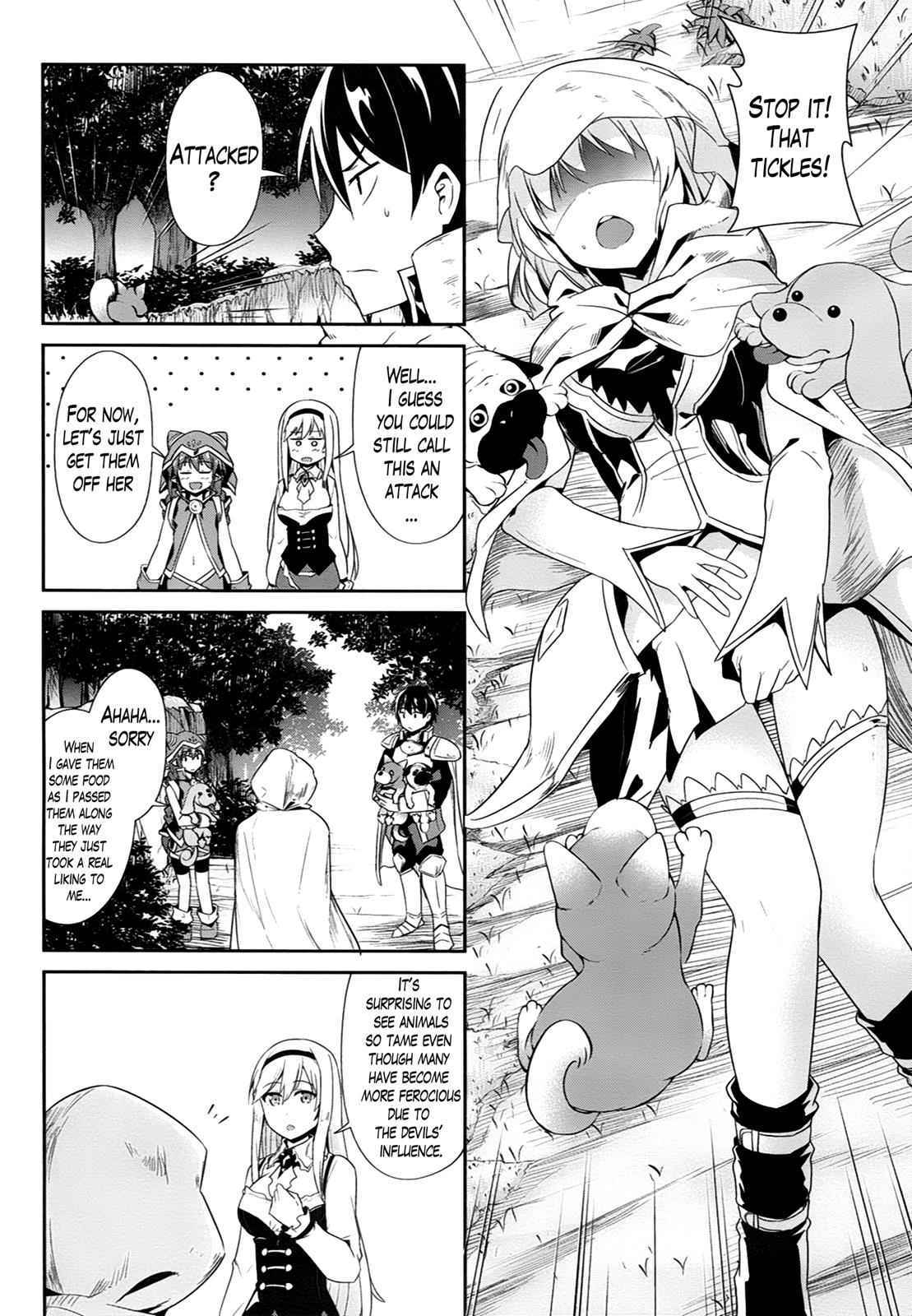 Sennen Sensou Aigis - Eiyuu no Kizuna Chap 18 - Next Chap 19