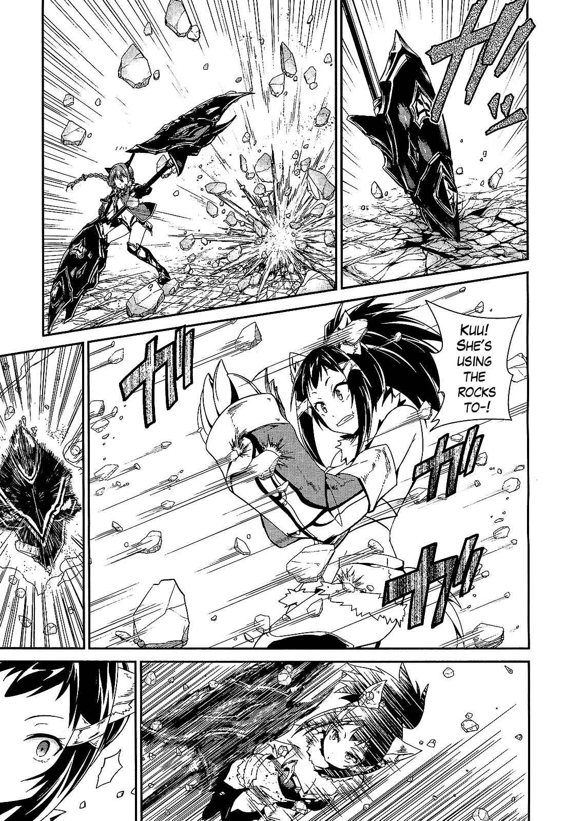 Sennen Sensou Aigis - Eiyuu no Kizuna Chap 10 - Next Chap 11