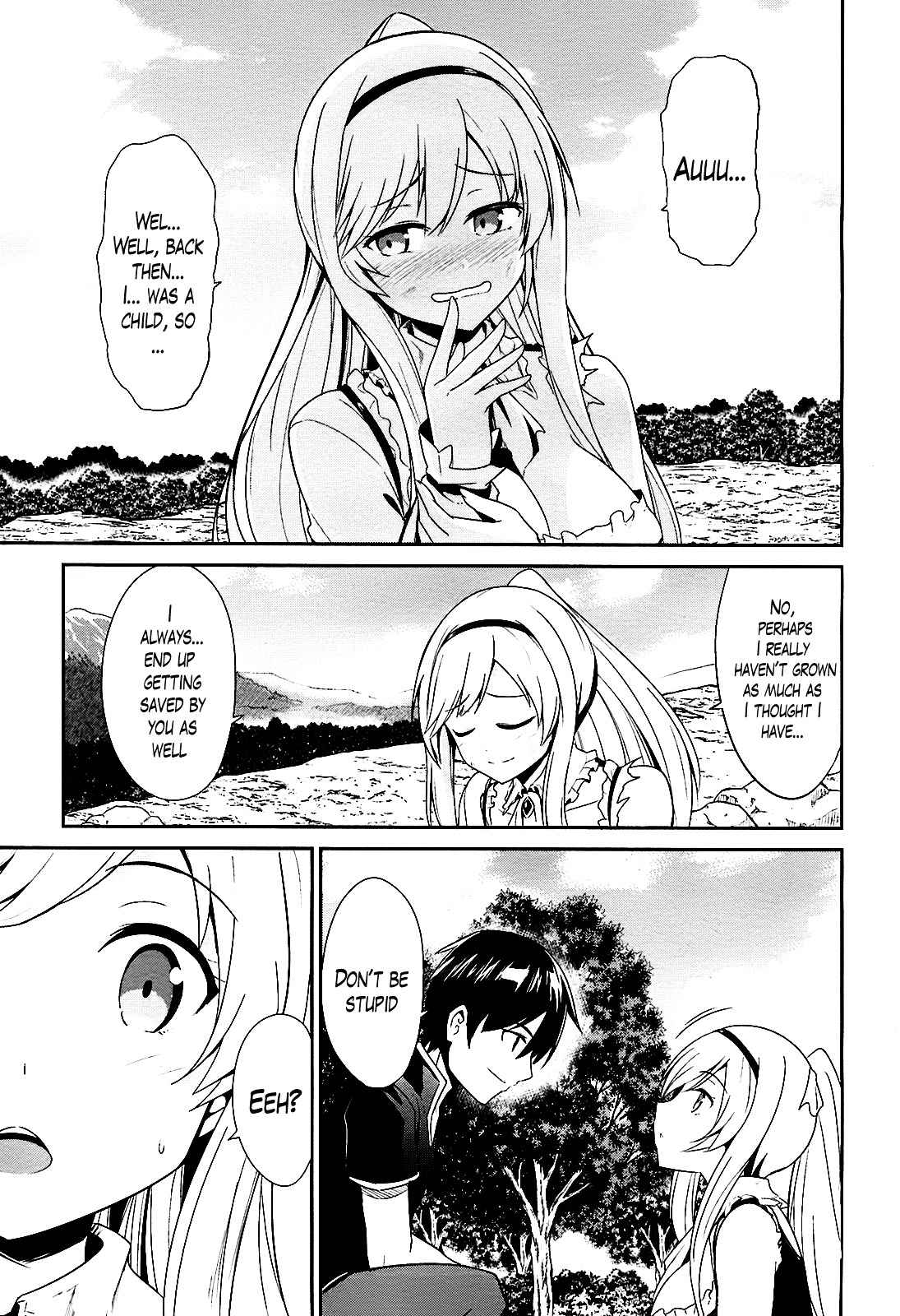 Sennen Sensou Aigis - Eiyuu no Kizuna Chap 13 - Next Chap 14