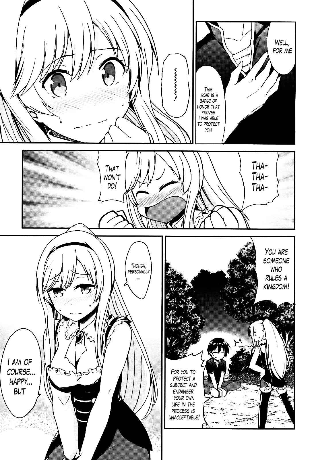 Sennen Sensou Aigis - Eiyuu no Kizuna Chap 13 - Next Chap 14