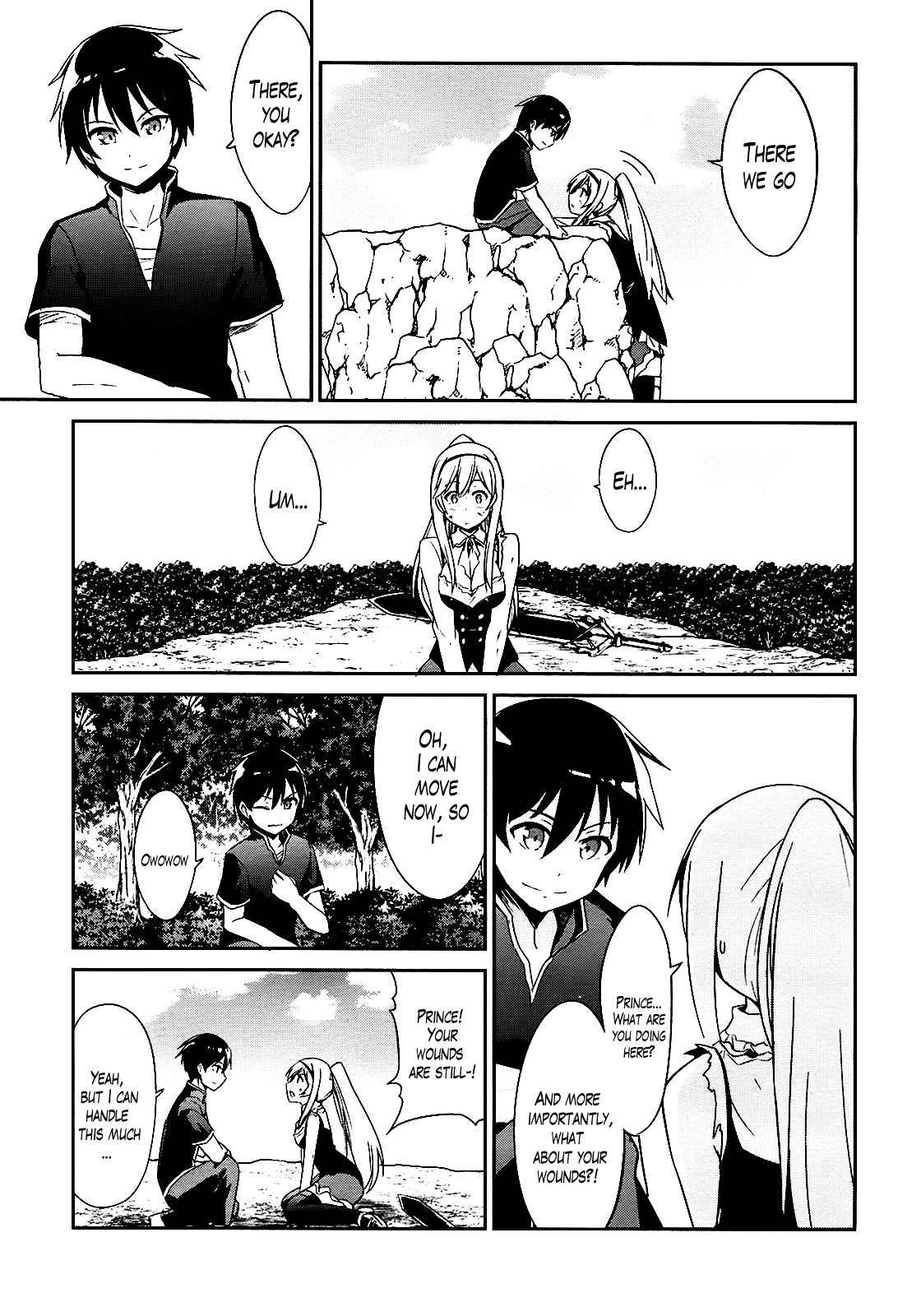 Sennen Sensou Aigis - Eiyuu no Kizuna Chap 13 - Next Chap 14