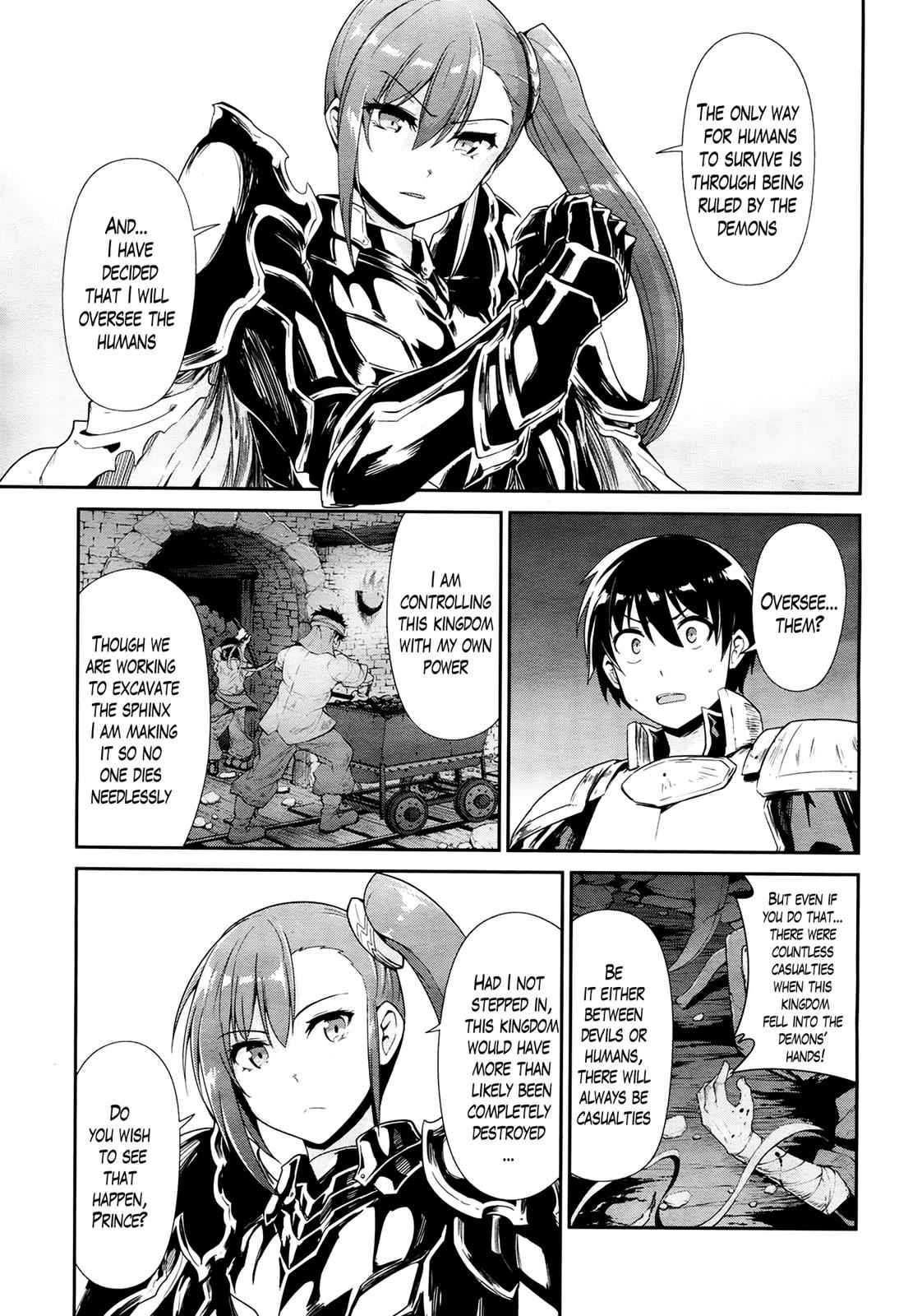 Sennen Sensou Aigis - Eiyuu no Kizuna Chap 23 - Next Chap 24