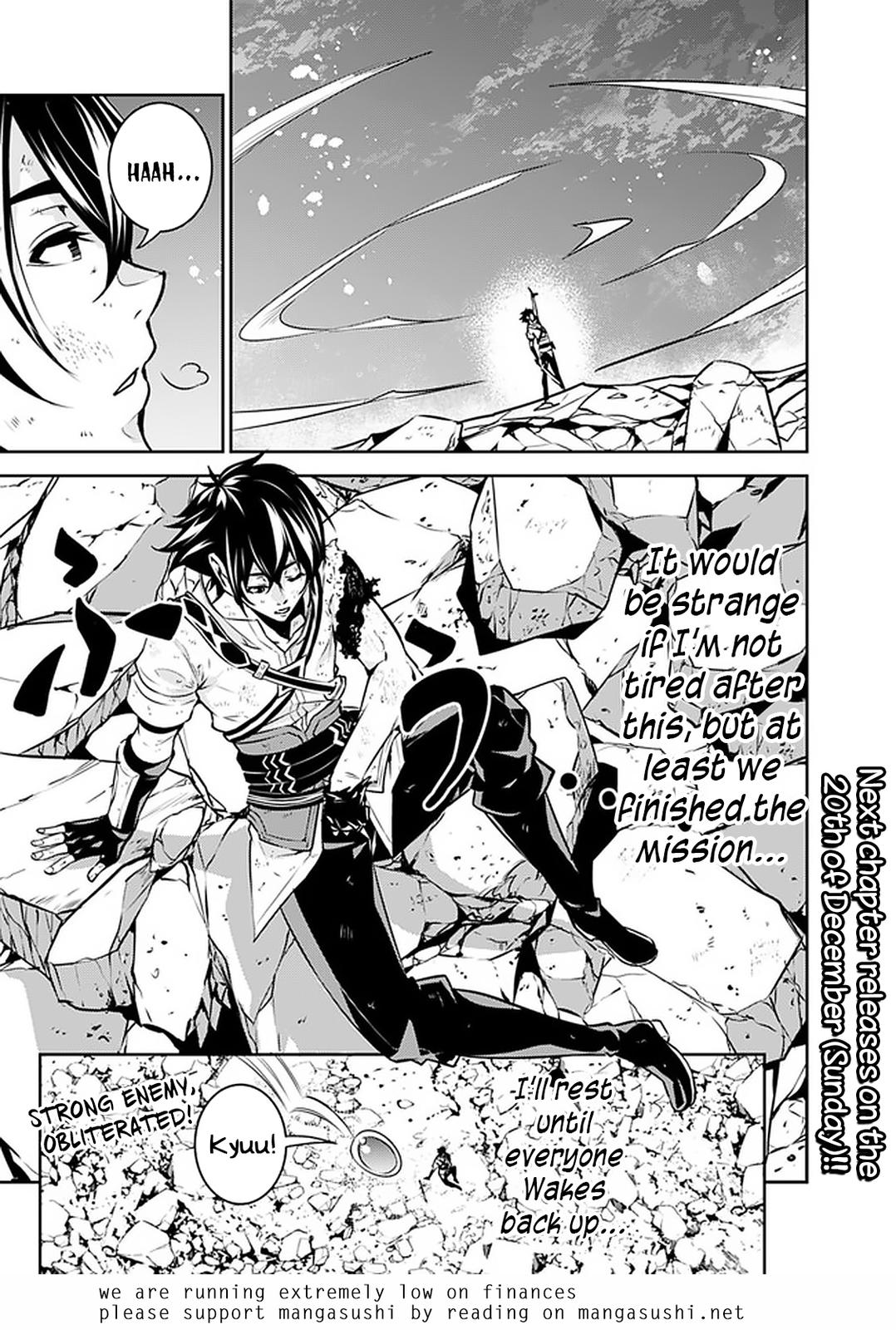 Shijou Saikyou no Mahou Kenshi Chap 35 - Next Chap 36