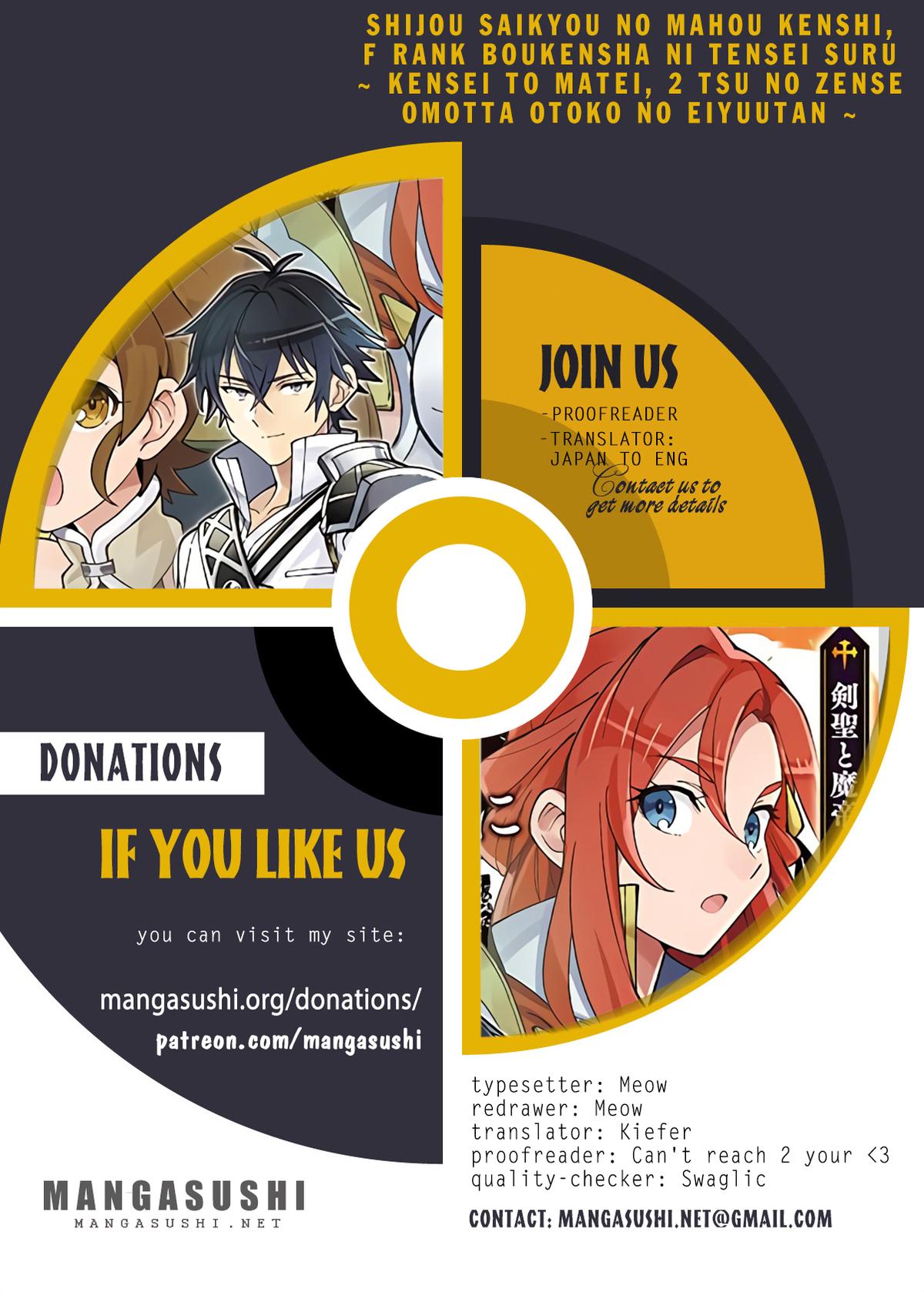 Shijou Saikyou no Mahou Kenshi Chap 100 - Next Chap 101