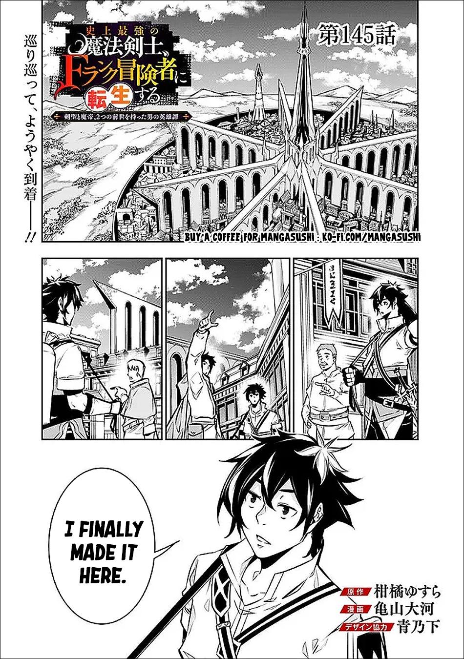 Shijou Saikyou no Mahou Kenshi Chap 145 - Next Chap 146