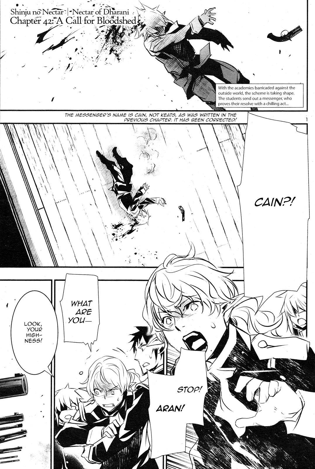 Shinju no Nectar Chap 42 - Next Chap 43